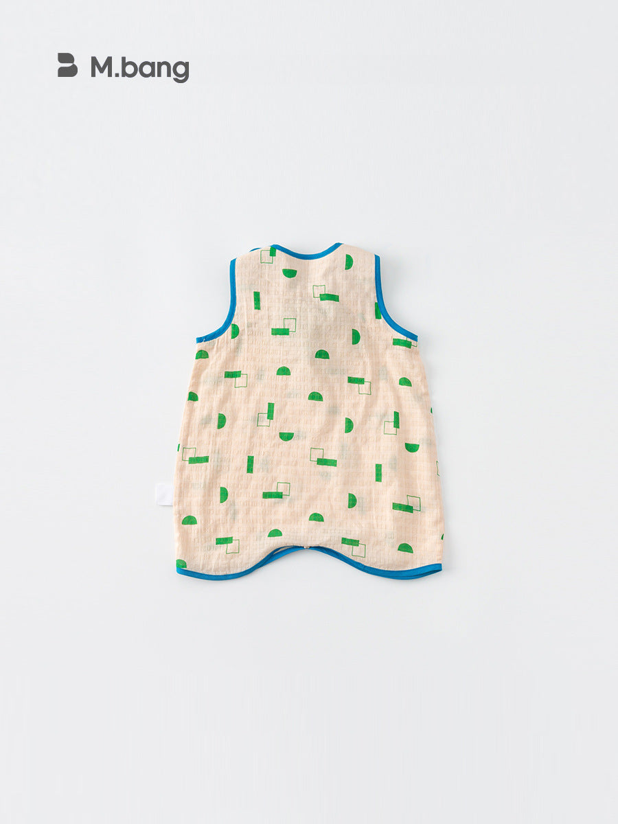 Children's Clothing Summer Clothes Thin Romper Sleeveless Jumpsuit, Climbing Suit