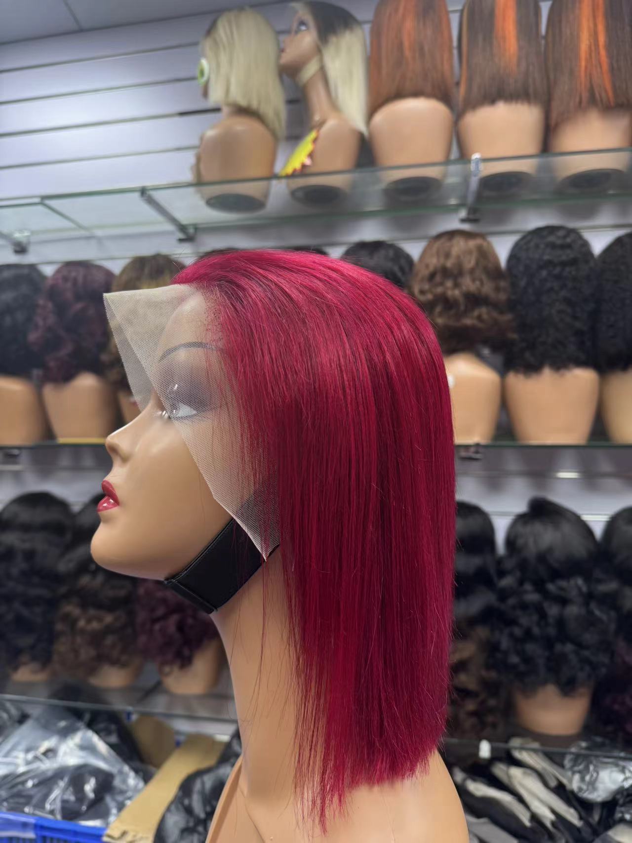 Fashion Popular Classy Innovative Bobo Human Real Hair Wig