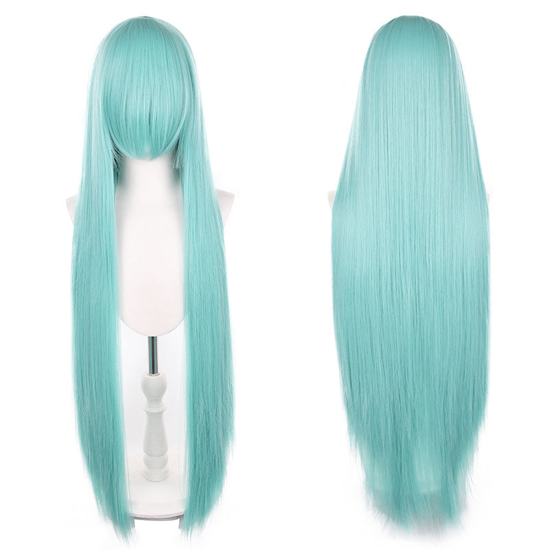Mao Style Universal Scalp Head Long Bangs Cos Wig
