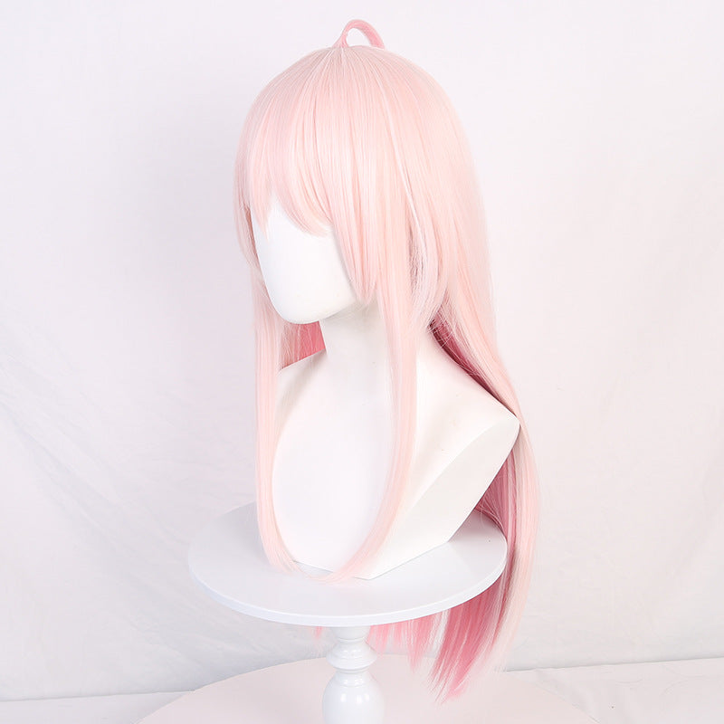 Cardamom Don't Be Oni Two-color Straight Cos Wig