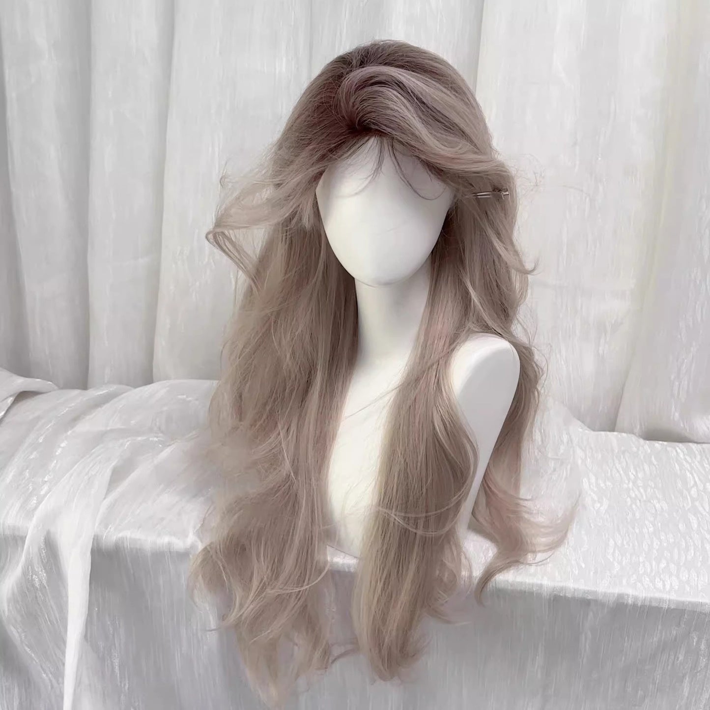 Graceful Personality Curly Hair Sweet Big Wave Wig Long Curls