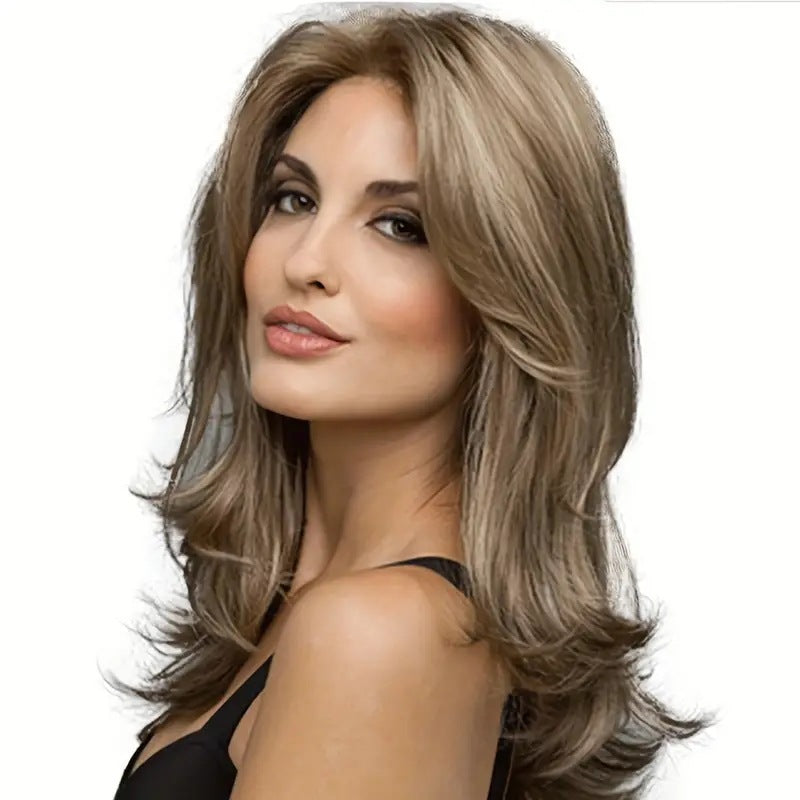 Women's Large Wave Curly Hair Fluffy Fashion Micro Wig Long Curls