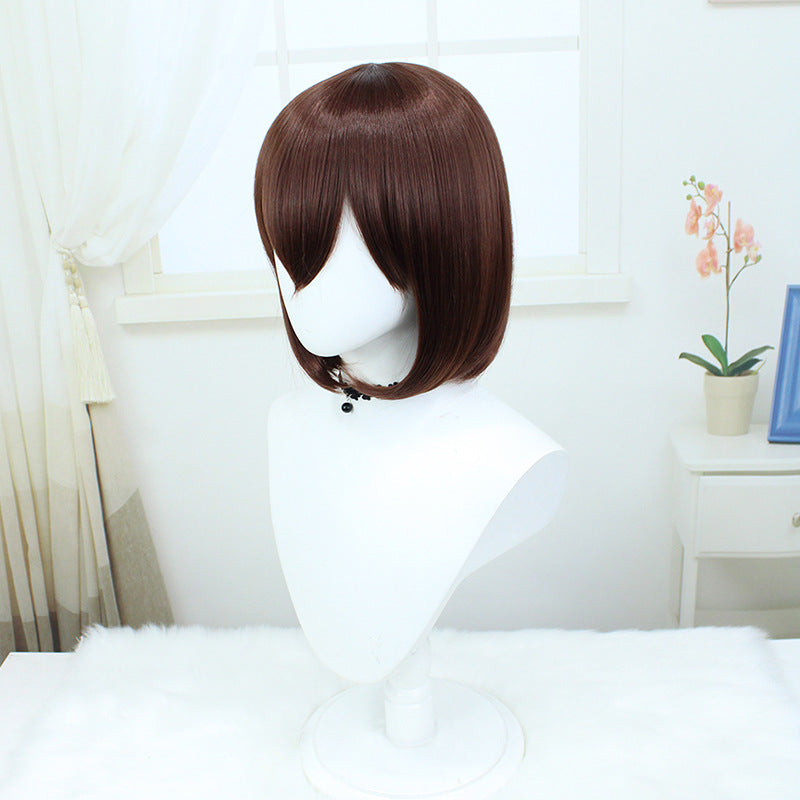 Universal Fiber Short Hair Hairstyle Simulation Scalp Top Collection Cos Wig
