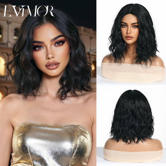 Roll Female Water Ripple Corn Curler Daily High Street Chemical Wig Short Curly Hair