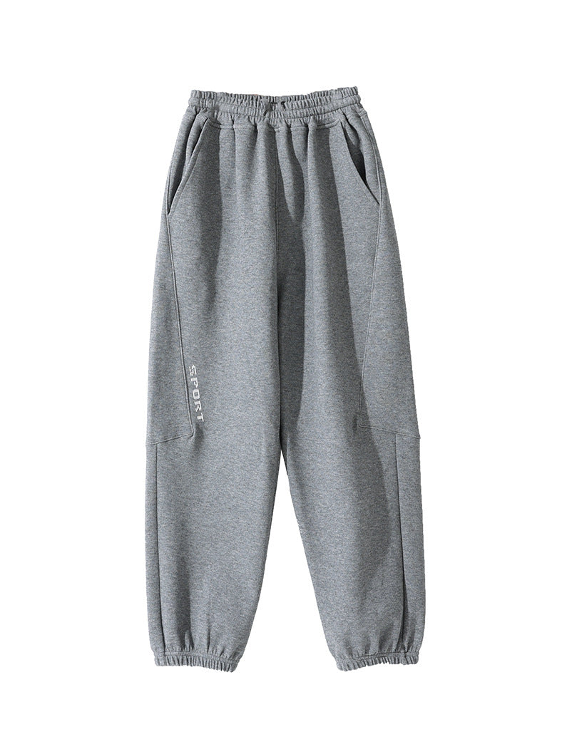 Men's & Children's Crawler Korean Style Sports Trousers Middle Children's Pants