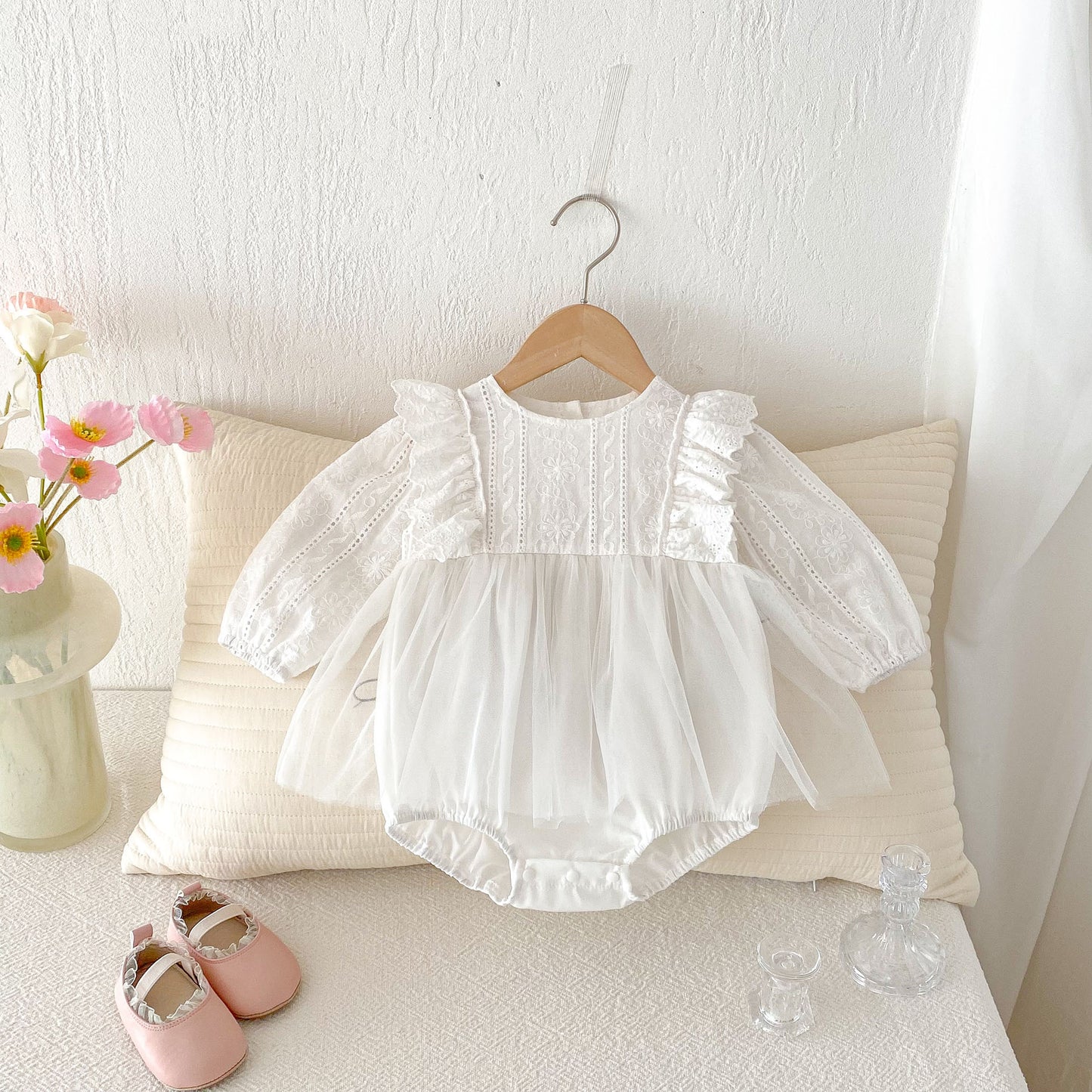 Dress One Year Old Days Long Sleeve Princess Born Jumpsuit, Climbing Suit
