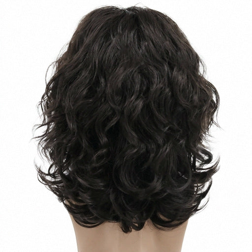 Men's Punk Rock Mid-length Curly Hair Jackson Cos Wig