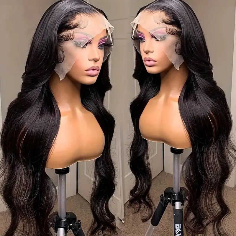 Fashion Big Wave Curly African Front Wig Long Curls