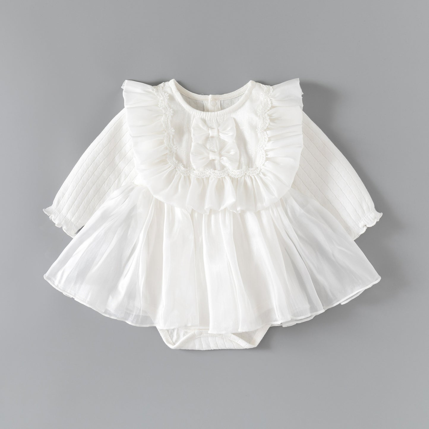 Entry Lux Birthday Bow Full Moon Year Crotch Children's Dress