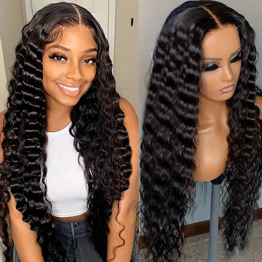 Fashion Water Ripple Small Roll African Wig Long Curls