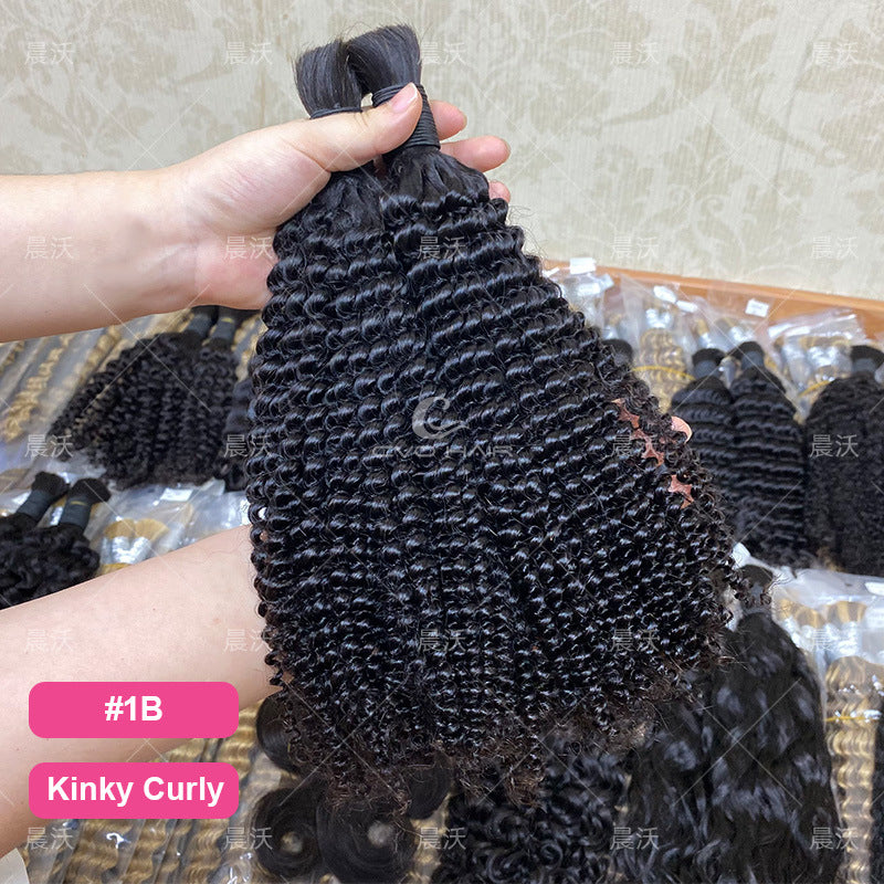 Popular Human Band Bulk Extension Full Real Hair Wig