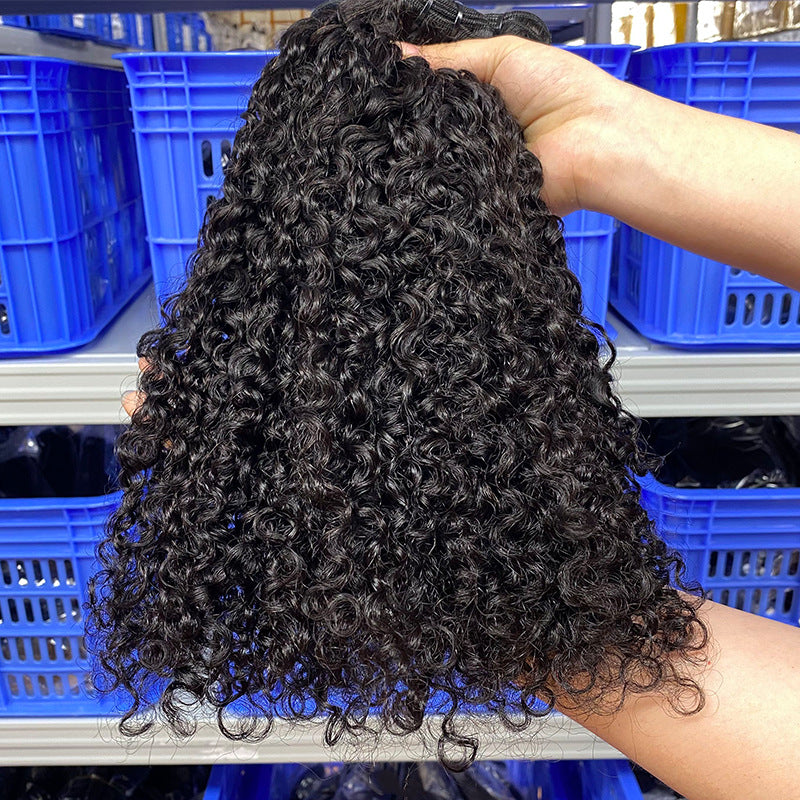 Casual Versatile First Gear Weft Human Real Hair Wig
