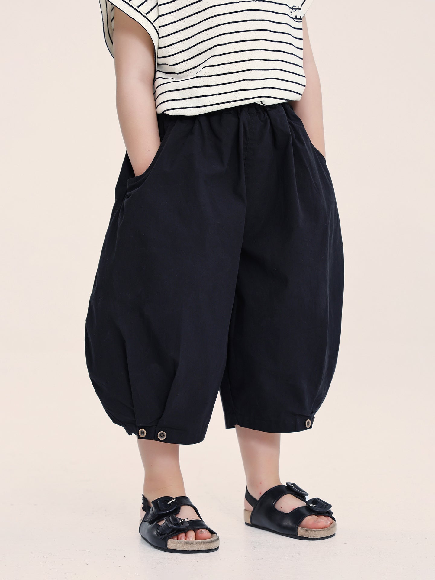 Children's Clothing Boy Summer Thin Cropped Korean Style Children's Pants