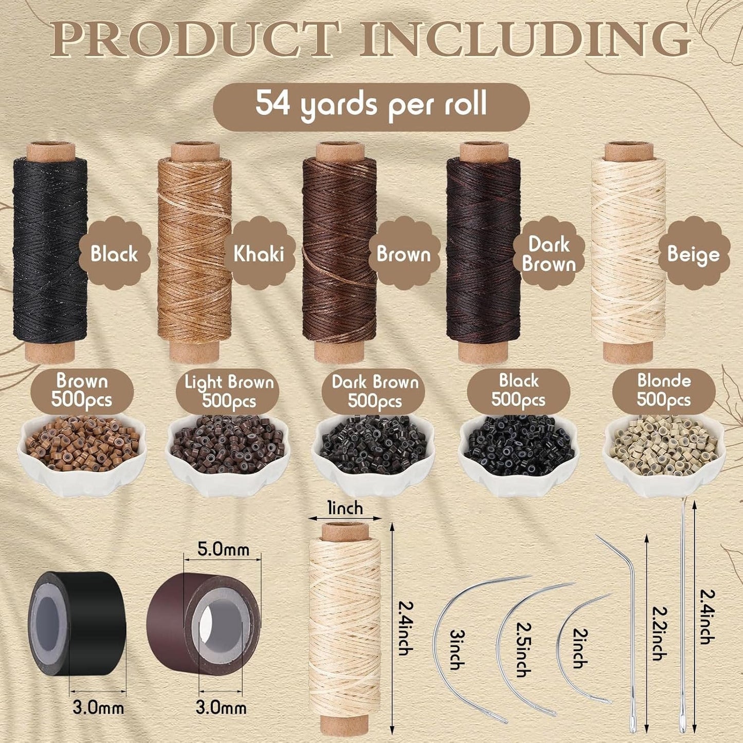 Grain Seamless Hair Extension Ring Sewing Other Wig