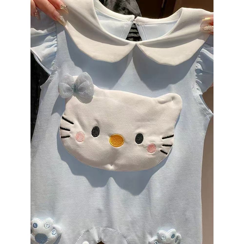Western Style Rompers Infant Summer Jumpsuit Born Cotton Jumpsuit, Climbing Suit