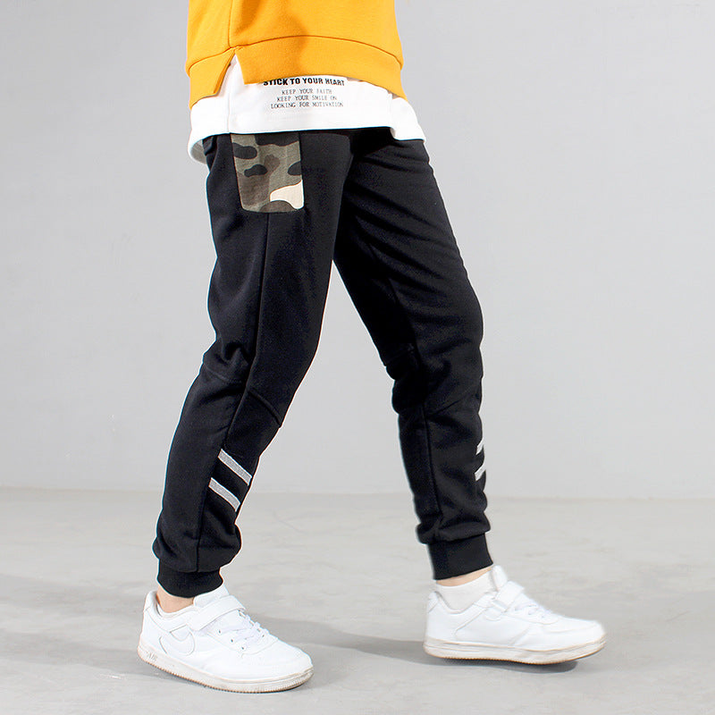 Children's Korean Trousers Camouflage Boy Casual Children's Pants
