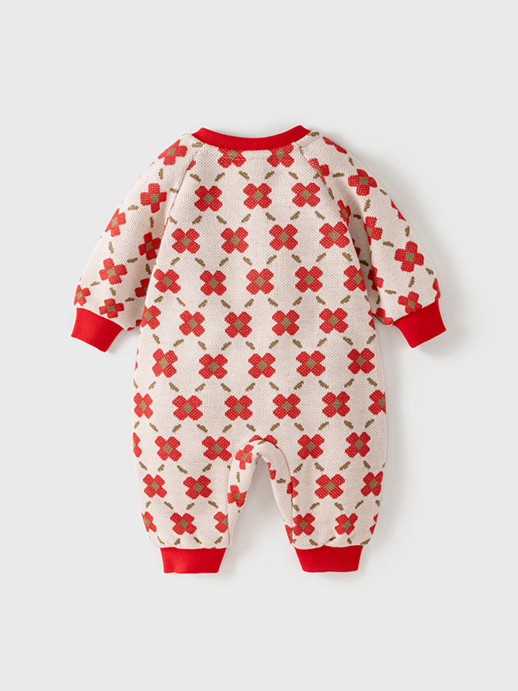 Spring Sweater Jumpsuit Knitted Going Out Clothes Born Fashionable Jumpsuit, Climbing Suit
