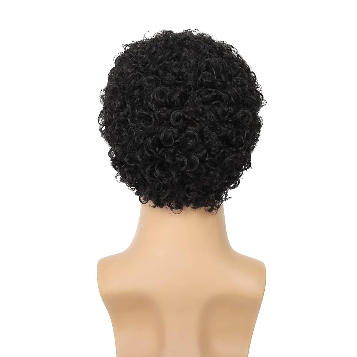 Men's Cover African Small Volume Fluffy Short Hair Realistic Men's Wig