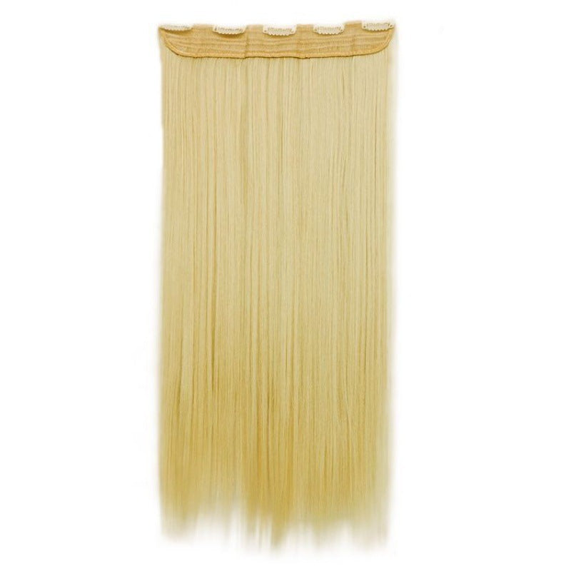 Hair One-piece Extension Ladies Artificial Seamless Invisible Realistic Natural Trendy Wig