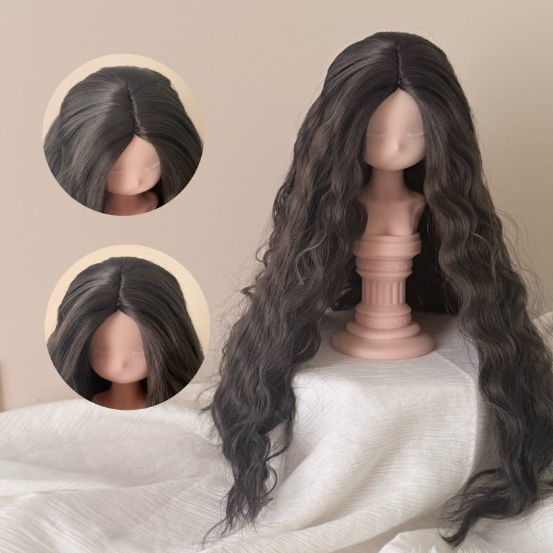 Small Curls Handmade Dress Up Blank Hair Head Cos Wig