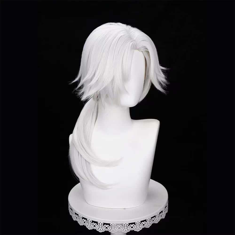 Supernatural Action Group Sier White Rose Cos Wig