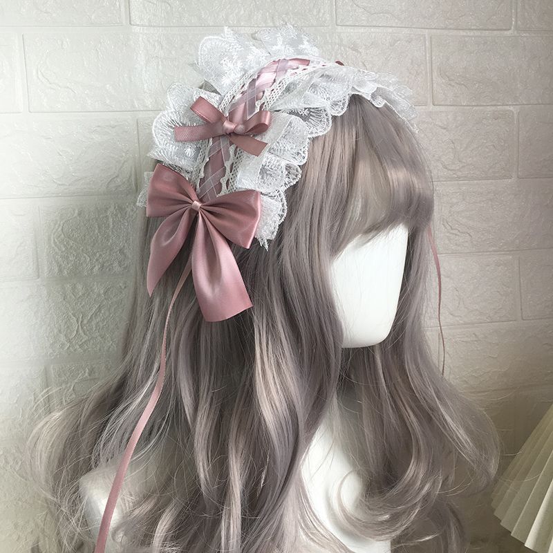 Lolita Lace Headdress Style Soft Sweet Hair Accessories Band Other Wig