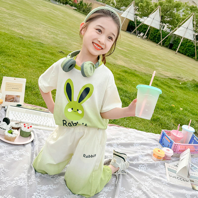 Children's Trendy Summer Style Cute Little Casual Children's Suit