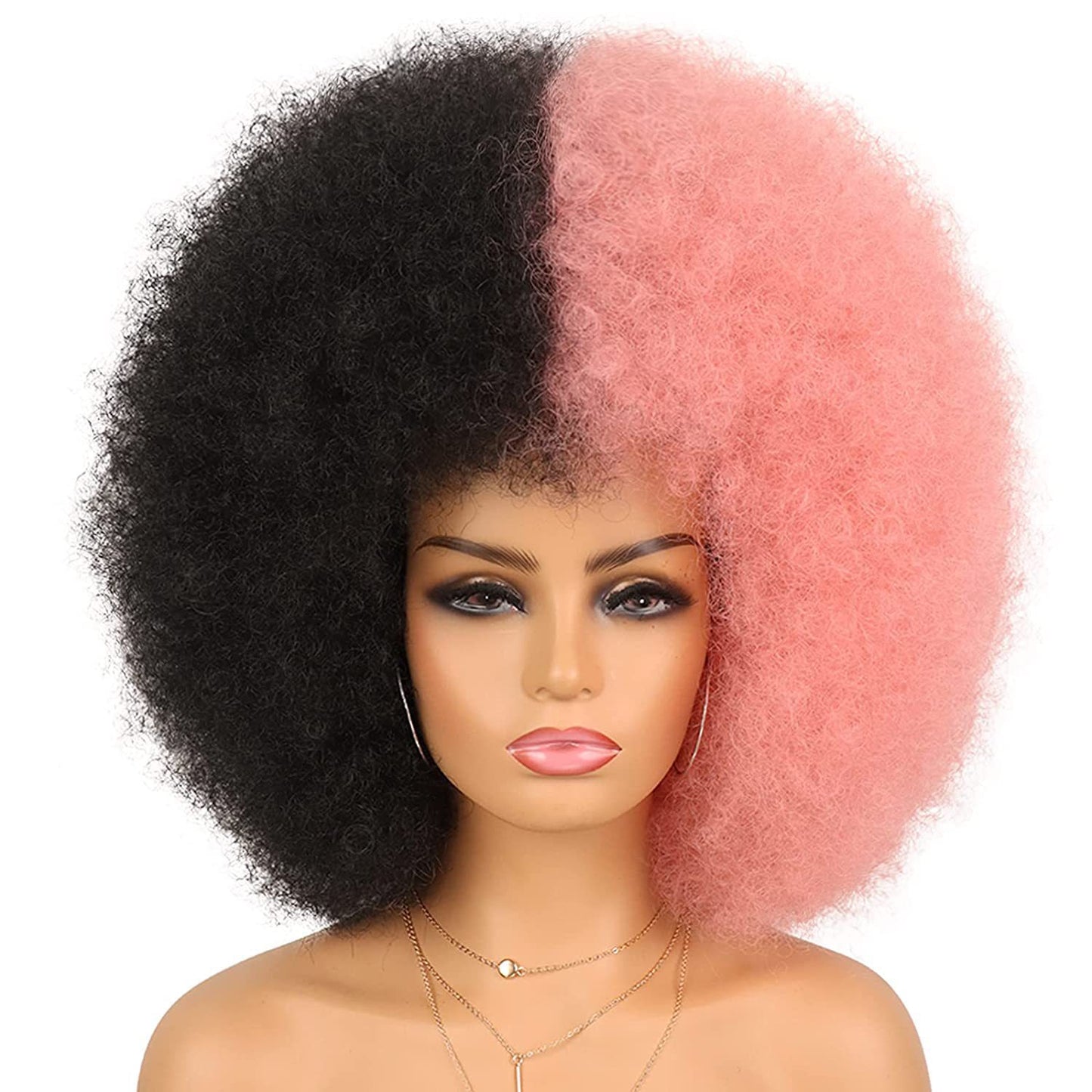 Women's Small Volume Afro More Colors Can Come To The Wig Long Curls