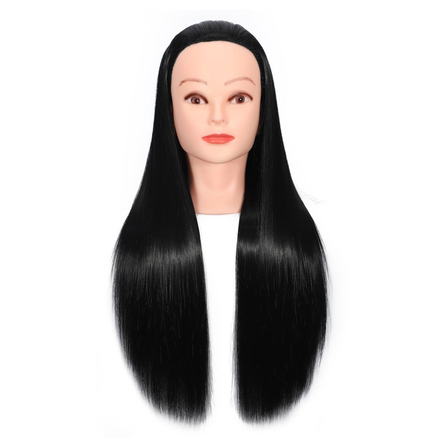 Hairdressing Practice Model Head Teaching Mannequin Hair Cutting Straightening Braiding Other Wig