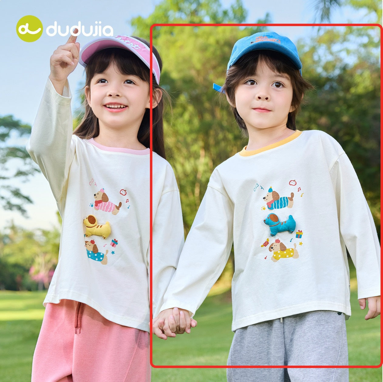 Children's Cute Cartoon Collection Spring Long Sleeve Children's T-shirt