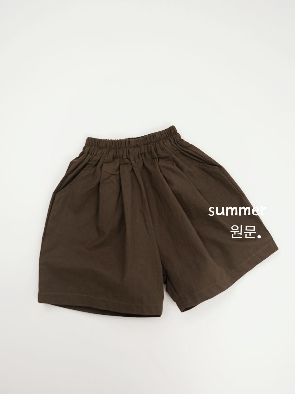 Children's Korean Style Clothing Summer Shorts Cropped Retro Fashionable Soft Children's Pants