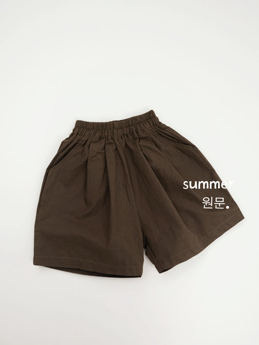 Children's Korean Style Clothing Summer Shorts Cropped Retro Fashionable Soft Children's Pants
