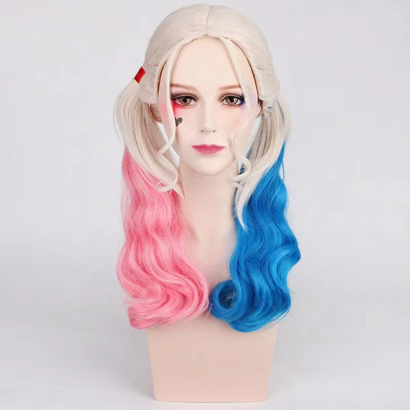 Movie Suicide Squad Ugly Harley Quinn Cos Wig