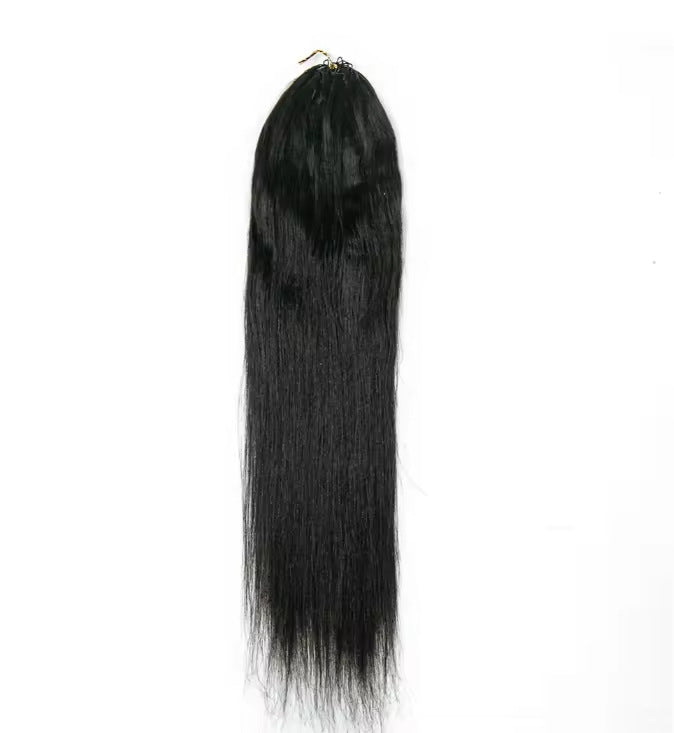 Feather Crochet Hook For Braided Human Real Hair Wig