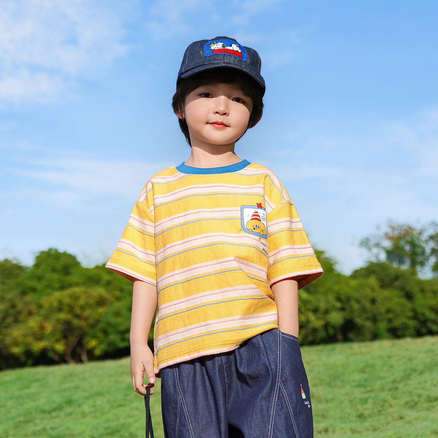 Children's Cotton Short-sleeved Summer Half Sleeve Clothing Little Thin Children's T-shirt