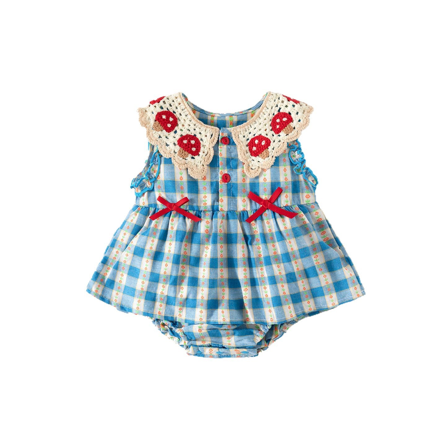 Babies Summer Days Dresses Full Moon One Year Old Fashionable Jumpsuit, Climbing Suit