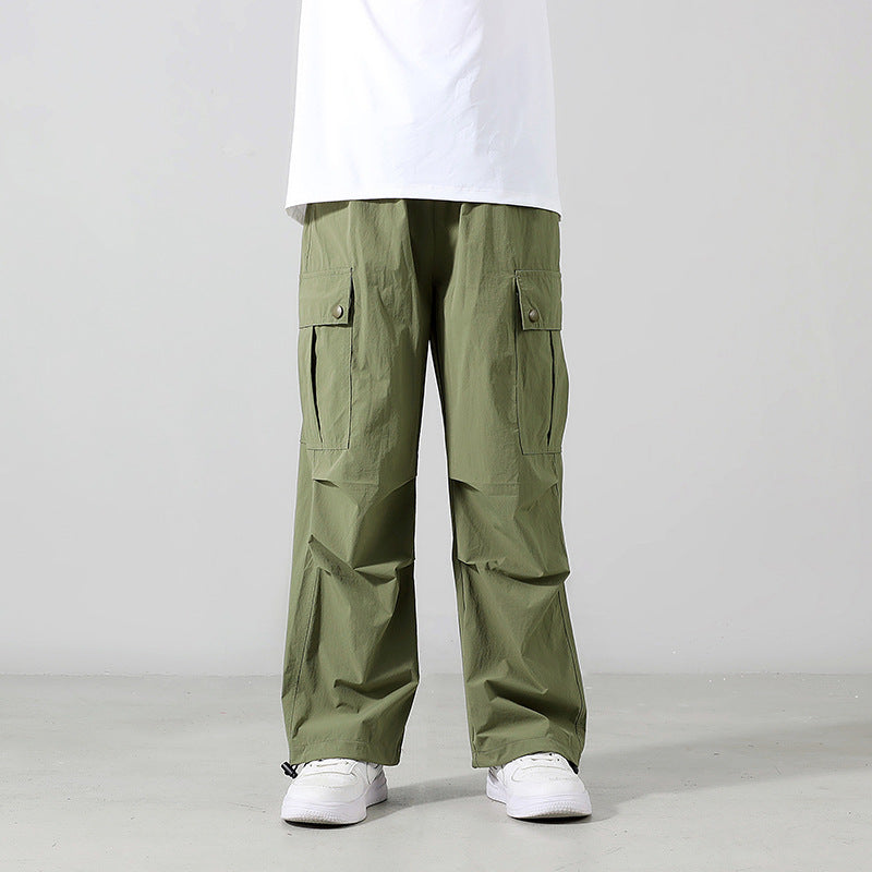 Children's Summer Cooling Sense Outdoor Lightweight Trousers Breathable Straight Children's Pants