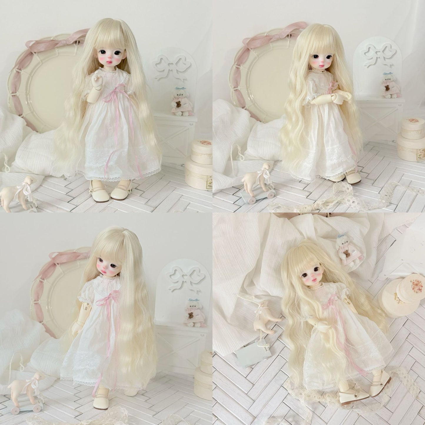 Doll For Points Soft Silk Bangs Small Cos Wig