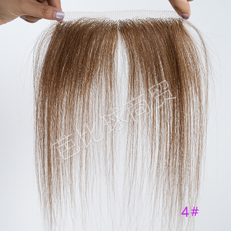 Fetal Hair Real Human Forehead Supplementing Wig Bangs
