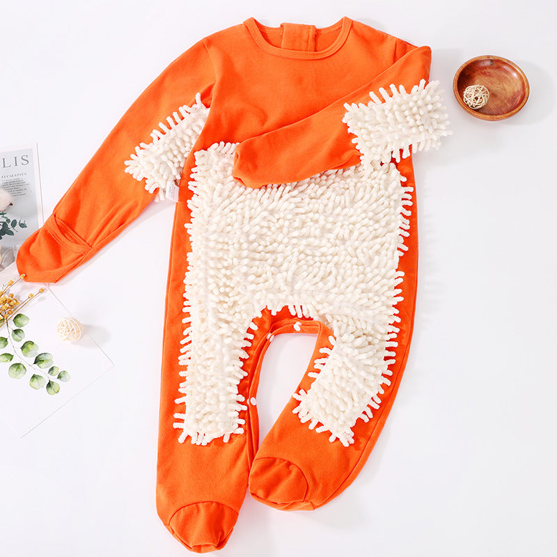 Stylish New Slouchy Mopping Crawling Gadget Jumpsuit, Climbing Suit