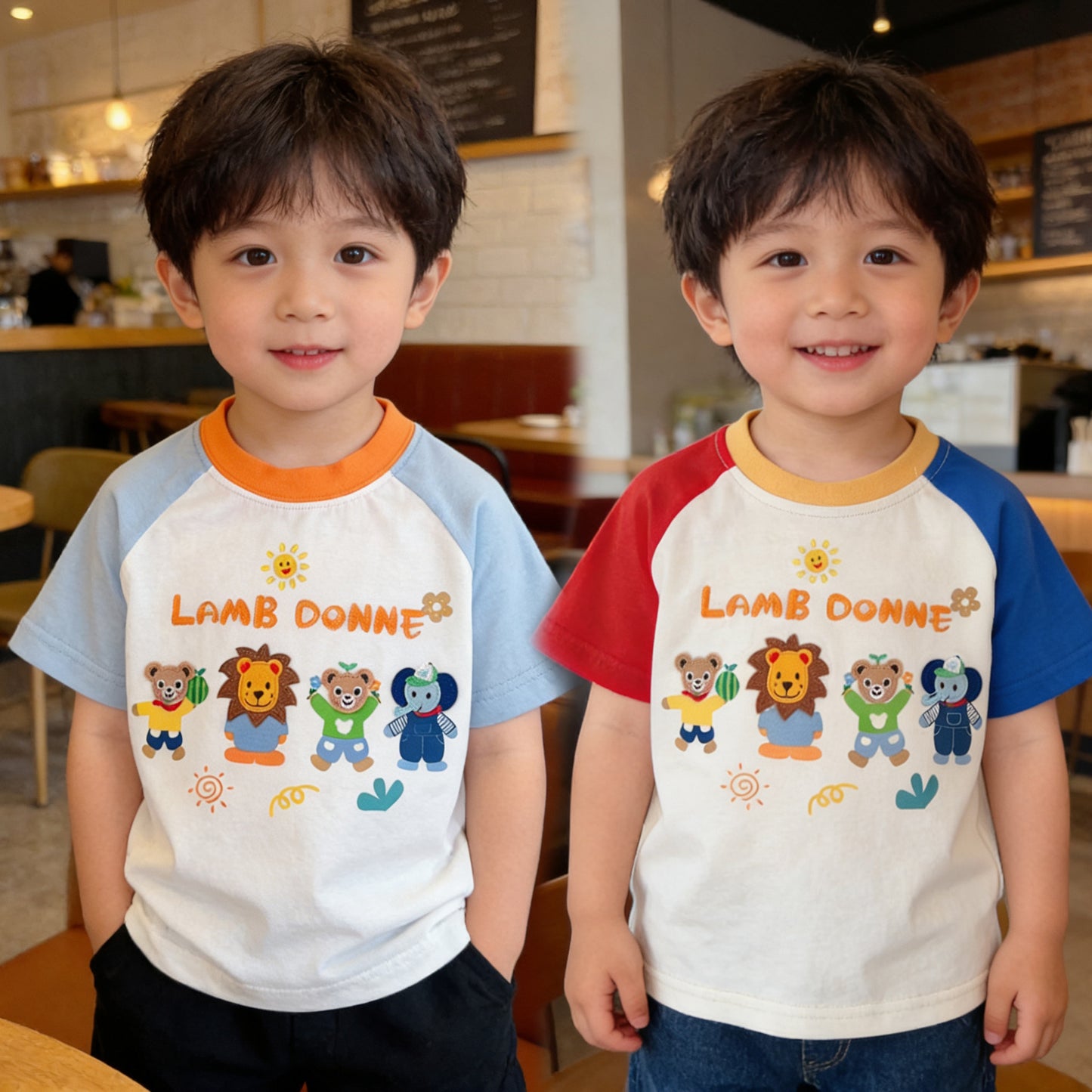 Children's Boy's Short-sleeved Summer Thin Short Sleeve Children's T-shirt