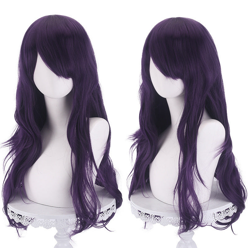 Anime Universal Long Curly Hair Micro Cos Wig