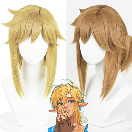 Princess Zelda Breath Of The Wild Link Simulation Cos Wig