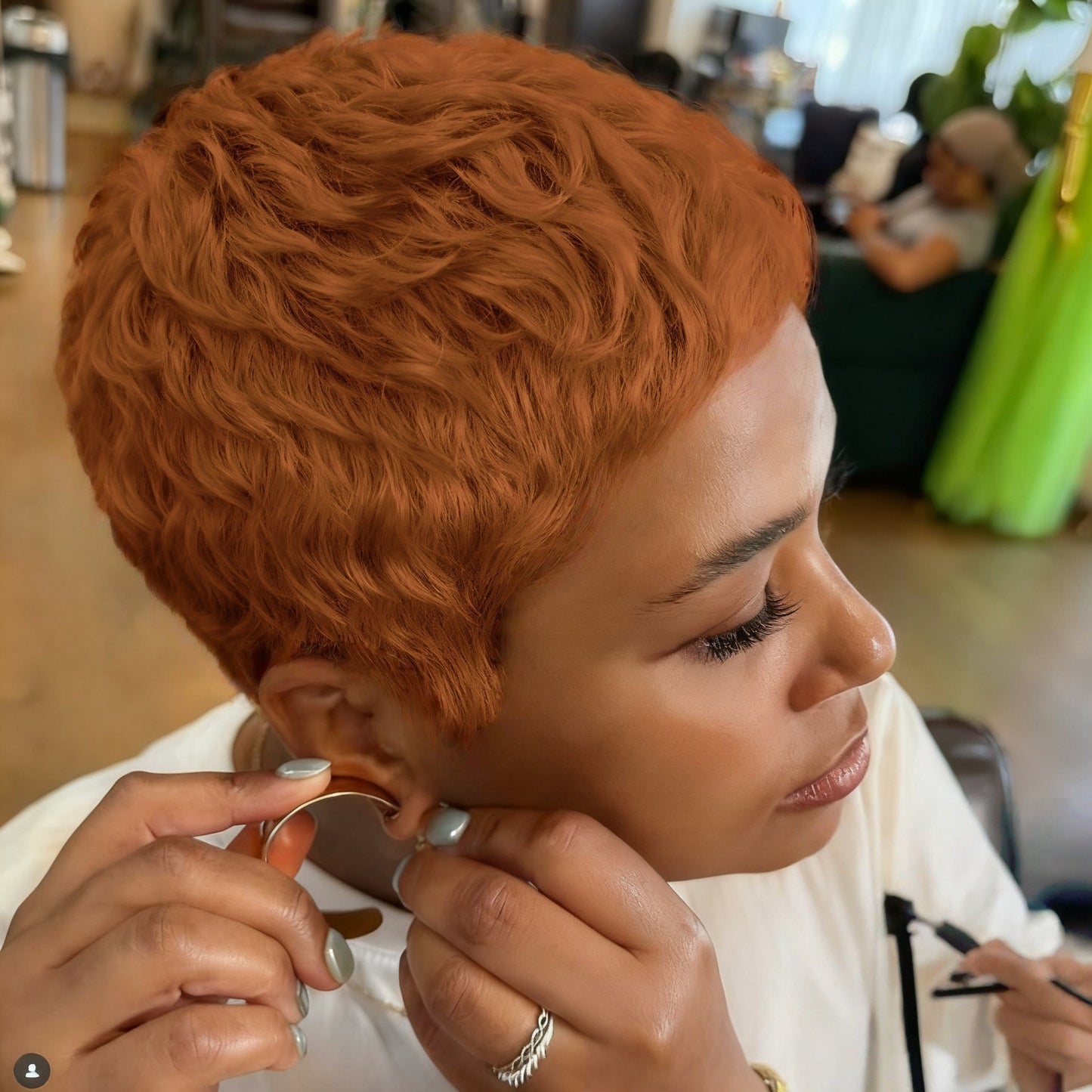 Casual New Comfortable Creative Human Set Real Hair Wig