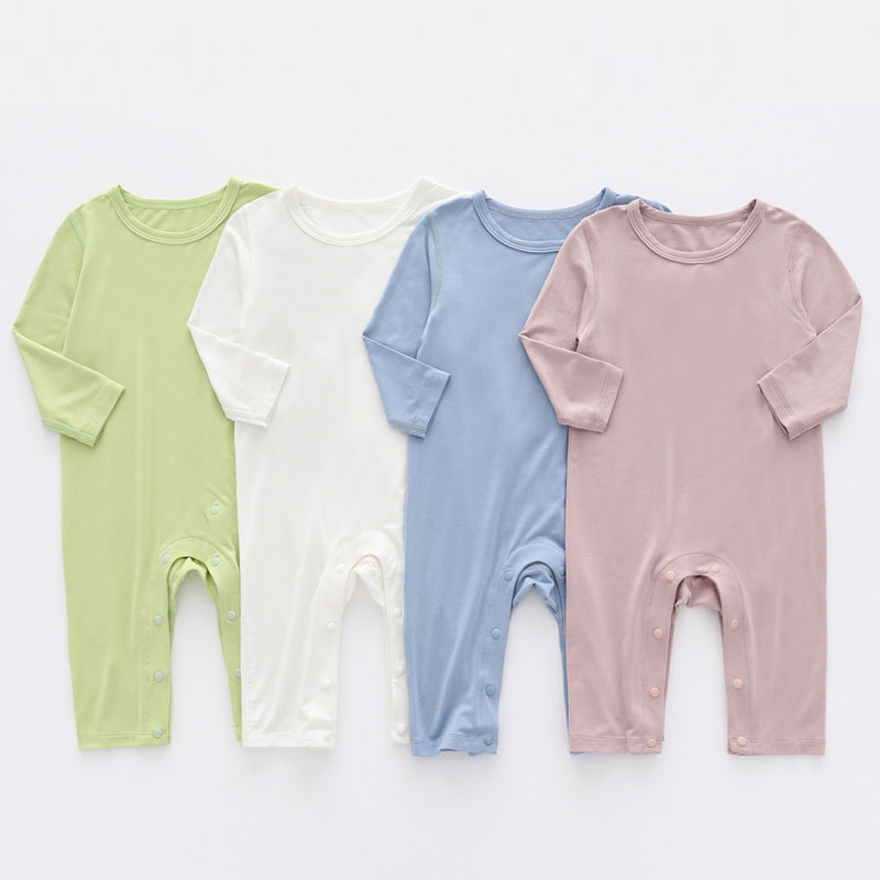 Boneless Modal Pajamas Jumpsuits Summer Thin Jumpsuit, Climbing Suit