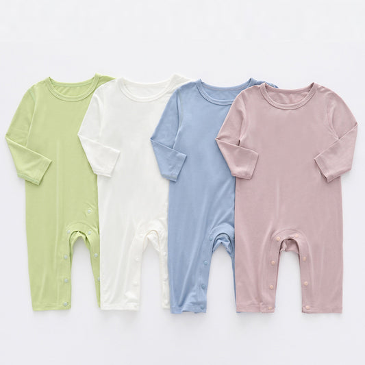 Boneless Modal Pajamas Jumpsuits Summer Thin Jumpsuit, Climbing Suit
