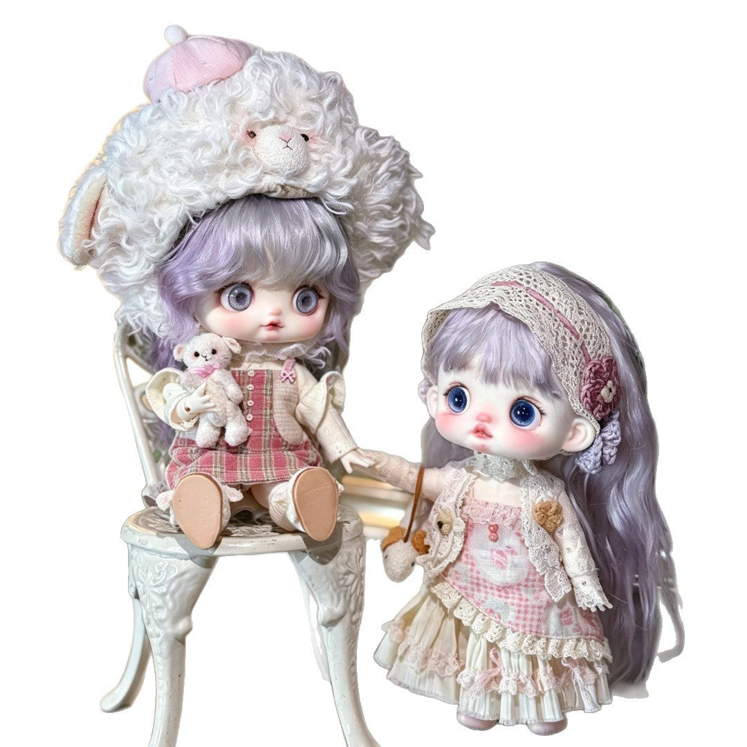 Doll Fiber Can Be Trimmed Fake Hair Without Cos Wig