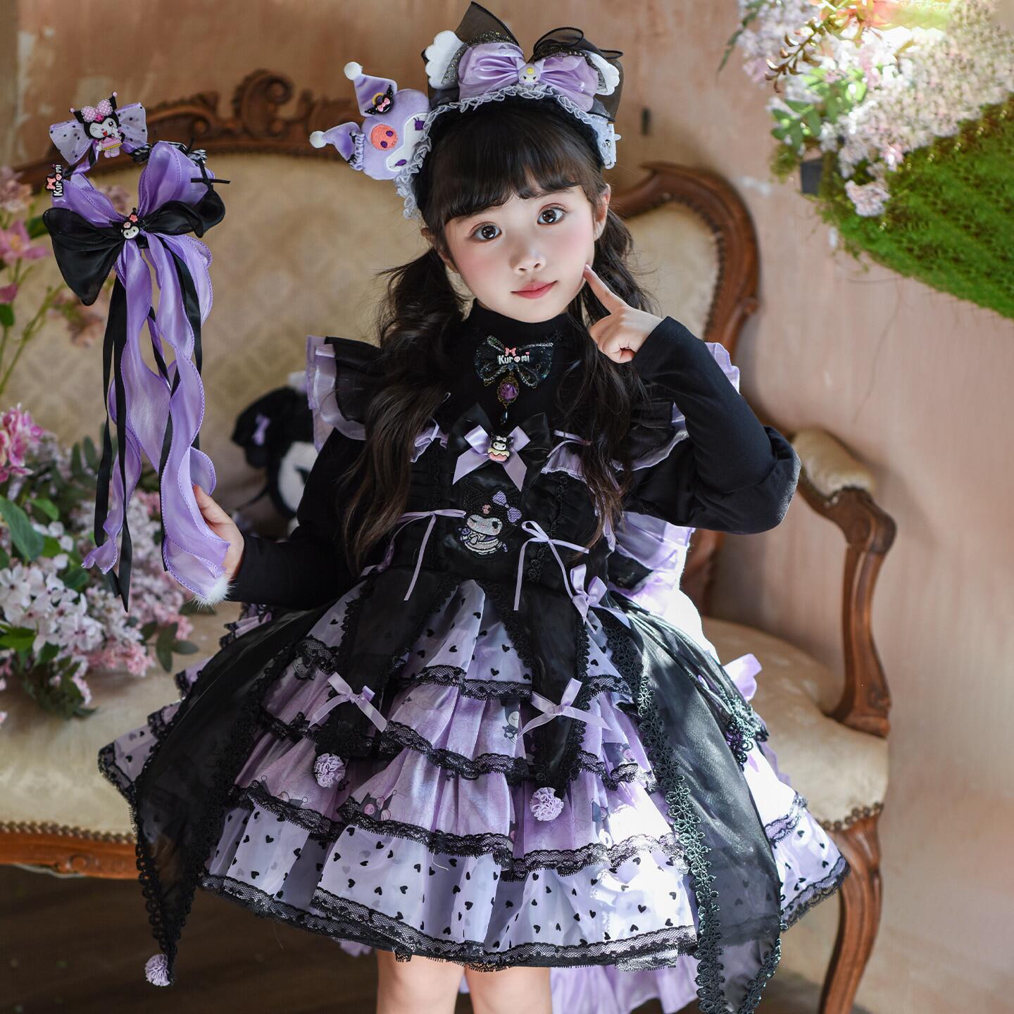 Children's Lolita Princess Spring Clothes Western Style Children's Dress