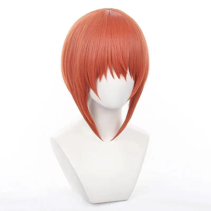 Simulation Scalp Short Hair Special Red Cos Wig