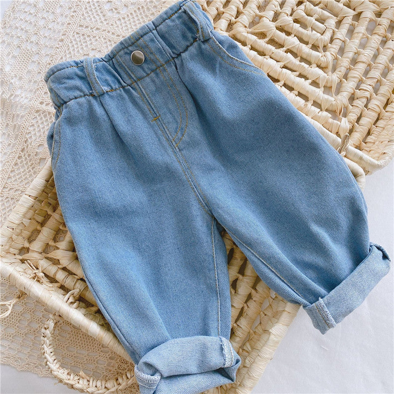 Children's Jeans Spring Long For Boys Casual Children's Pants